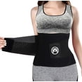 thumbnail image 1 of Cinturón de entrenamiento de cintura Moolida Medium Black para entrenamiento, 1 of 7