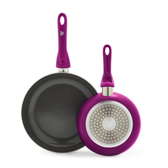 GreenLife Essentials 2pk 8" and 10" Ceramic Nonstick Aluminum Fry Pan Set