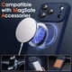 thumbnail image 2 of Funda Magnética Oterkin para iPhone 17 Pro Mate Azul Oscuro, 2 of 6