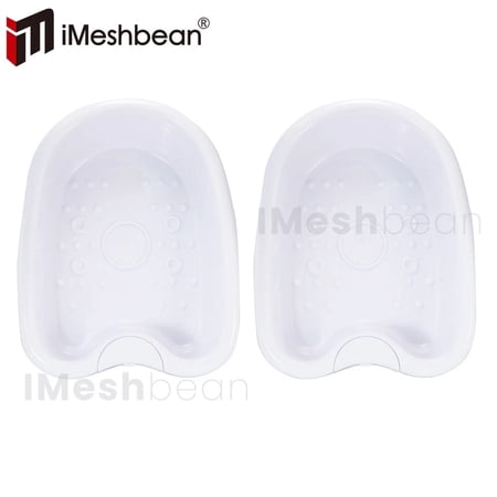 iMeshbean 2 PACK Ion Detox Foot Bath Tub Foot Bath Basin For All Ionic Detox Spa Machines
