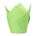 thumbnail image 1 of 50pc Tulip Cupcake Liners, Muffin Liners, Cupcake Paper Wrappers, Baking Cup Holder for Wedding, Birthday, Party, Standard Size, 1 of 1