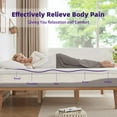 thumbnail image 6 of BDEUS 2 Inch Gel Memory Foam Mattress Topper Twin Size, Ventilated High Density Pad for Back Pain, Bed Topper with Removable Soft Cover, CertiPUR-US Certified, 6 of 11