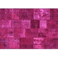 thumbnail image 1 of Ahgly Company Indoor Rectangle Patchwork Pink Transitional Area Rugs, 3' x 5', 1 of 4
