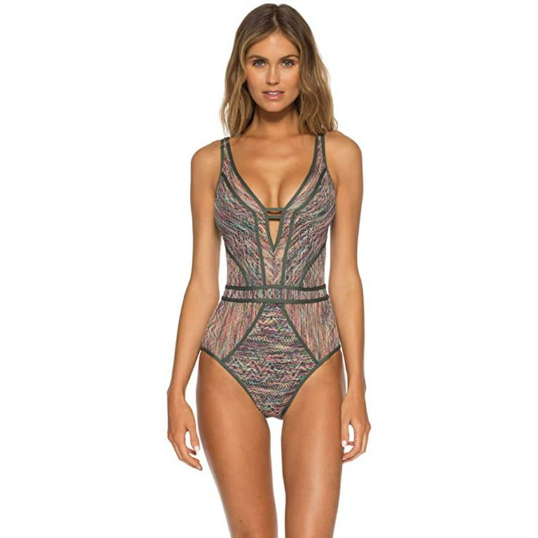 Becca by Rebecca Virtue Show Tell Crochet Plunge One Piece