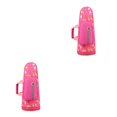 thumbnail image 1 of QualitChoice 1/2/3 Sac Suona Accessoire d'Instrument de Musique Sac à Dos Anti-Éclaboussures pour Concerts Performances Rose 2 Pcs, 1 of 6