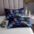 thumbnail image 3 of Erosebridal Cartoon Dragon Coverlet Set King,Magical Animal Bedding Set,Wild Animal Decor,Breathable,3 Pieces, 3 of 5