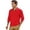 Red, variant on Adult Mens Polo T Shirts Long Sleeve Button Tees Shirts Lightweight Blue Mens Golf Shirt