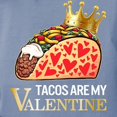 thumbnail image 3 of CafePress - Tacos Are My Valentine Shirt Funny Mexican T Shirt - Womens Comfort Colors® Shirt, 3 of 4