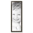 thumbnail image 2 of ArtToFrames 13x40 inch Black Panel With Silver Lip Picture Frame, Multi 13" x 40" Wood Poster Frame (WOM-5093) 1234, 2 of 7