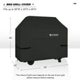 thumbnail image 2 of ULTCOVER Smart Selection Waterproof BBQ Gas Grill Cover 56 inch 420D Dustproof UV Resistant Anti-Tear Outdoor Gas Barbecue Grill Cover,Black, 2 of 6