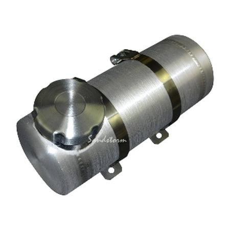 6x9 End Fill Round Spun Aluminum Gas Tank .90