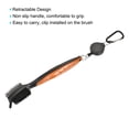 thumbnail image 4 of Uxcell Double Sided Retractable Cord Clip Dust Groove Cleaner Golf Club Brush Orange, 4 of 6