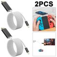 thumbnail image 5 of [Blanco y negro] Switch Consola juegos Tipo-C a 4K HD Video Switch Cable transmisión pantalla Adecuado para TV Computadora Cable transmisión pantalla HD Convertidor proyección (Negro W, 5 of 5