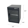 thumbnail image 4 of INTBUYING Camera Lens Dehumidifying Dry Box Cabinet Fully Automatic 30L 2 Layers Black, 4 of 12