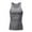 1PC-Gray, variant on Rciityk Black Tank Tops Men Summer Black A-Shirt Undershirt Casual Sleeveless Round Neck Fitness Workout Athletic Muscle Shirts