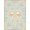 Blue Ivory Peach, Pattern 12, variant on ODIKA 8'x10' Washable Area Rug Motif Whimsical Butterfly Vine Border Scattered Delicate Boho Flowing Dynamic for Dining Room, Large Office, Lounge, Non-Slip Chair-Friendly Mat