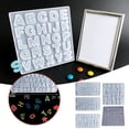 thumbnail image 5 of Eqslft Alphabet Molds, Large Reversed Letter Number Alphabet Silicone Molds with Hole for Epoxy Resin Casting Keychain Jewelry Pendant Gift Making, 5 of 5