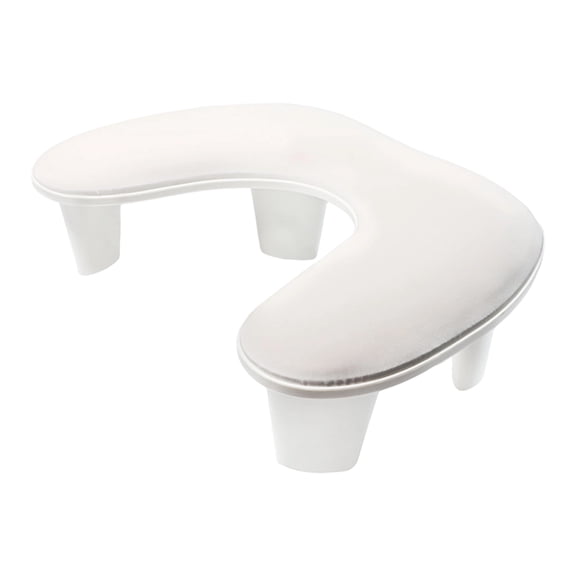 Adjustable Nails Technician Hand Rest With Slanted U Shape Armrest Pillows Detachable Stand For Salon & Home Use