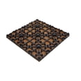 thumbnail image 4 of Achim OutdoorZ Interlocking Wood Deck Tiles - Royal Mahogany - 27 Tiles (27 Sq.Ft.), 4 of 7