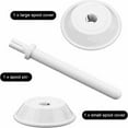 thumbnail image 4 of 3-Piece Spool Pin Cap Set, Replacement Thread Stand Accessories with Durable Plastic Construction, Compatible with and Sewing Machines for Home Sewing, Crafting, and, 4 of 4