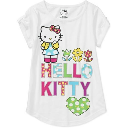Hello Kitty Girls Short Sleeve Graphic Tee