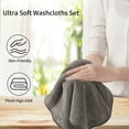 thumbnail image 5 of Jessy Home 24 Pack Coffee Washcloths for Bathroom 13x13 Inch Ultra Soft Hand Face Towels, 5 of 9