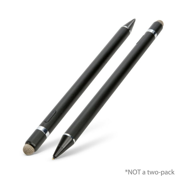 Stylus Pen, BoxWave [Universal AccuPoint Active Stylus] Electronic Stylus with Ultra Fine Tip for Smartphones and Tablets - Jet Black