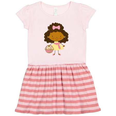 

Inktastic Easter African American Girl Gift Toddler Girl Dress