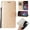 Gold, variant on TECH CIRCLE Case for iPhone 15 (2023) - [Embossed Butterfly Tree Pattern] Protective PU Leather Wallet Case with [Card Holder /Wrist Strap] Fold Stand Folio Cute Cover Shell, Gray