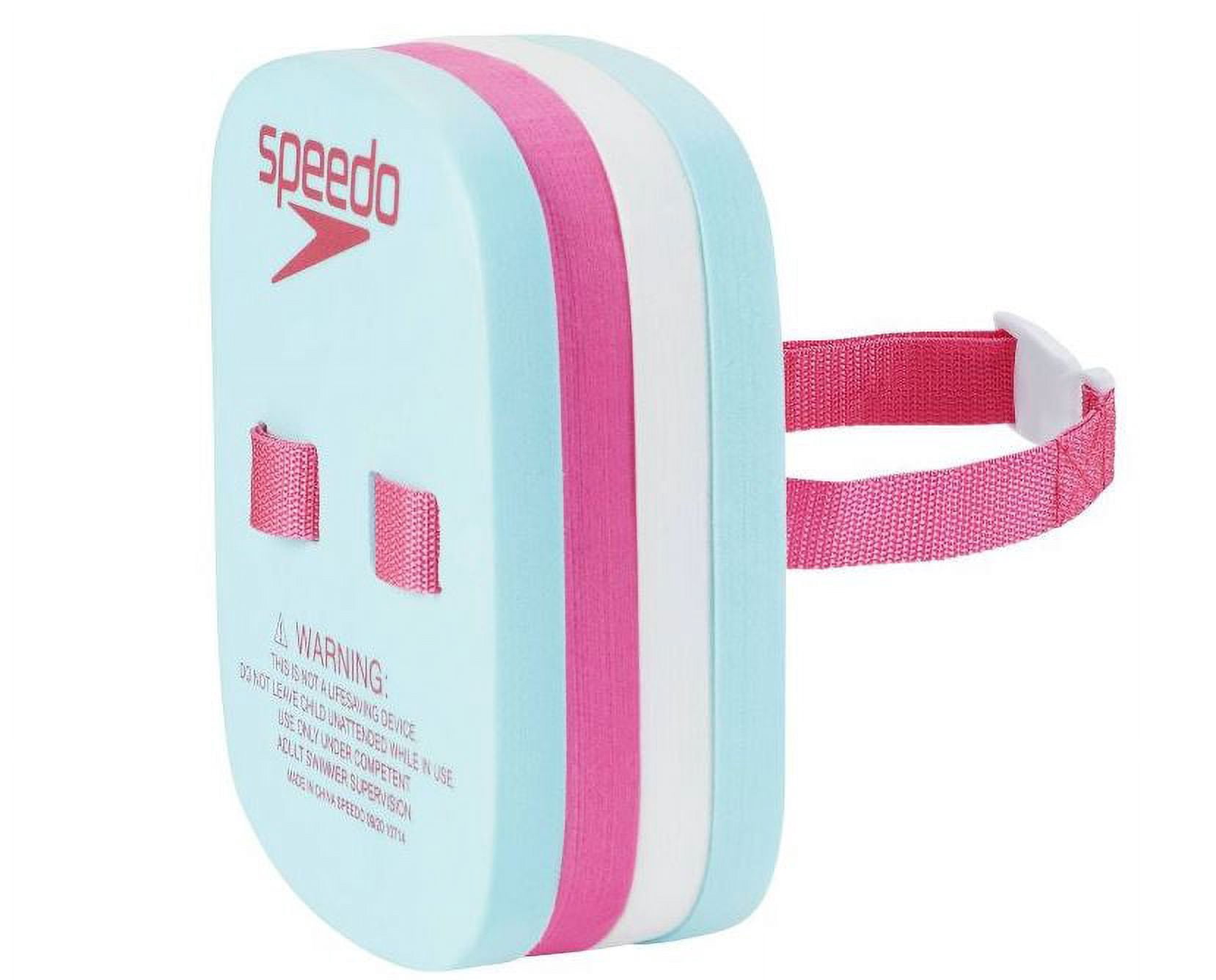 Speedo Kids' Adjustable Buoyancy Back Float Swim Aid, Aqua Splash 5-7 ages
