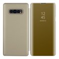 thumbnail image 2 of Samsung LPFSAMS10-TMM-GO The Transparent Metallic Mirror Flip Case for Samsung Galaxy S10 - Gold, 2 of 8
