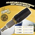 thumbnail image 2 of Boquilla X-Jet DS Twist ajustable 0-60° para soft wash, 2 of 5