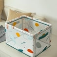 thumbnail image 4 of Kitchen Storage Cabinets,Steel Frame Sundries Book Storage Basket Desktop Cosmetics Storage Box Snack Storage Box Home Kitchen Storage,Foldable Storage Box,Large Storage Baskets, 4 of 4