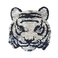 thumbnail image 1 of s de Tigre de Dibujos Remiendo de Costura de Lentejuelas Reversible Apliques Decorativos para Chaqueta Bolso DIY Soledad Parche de color de cambio de apliques, 1 of 7