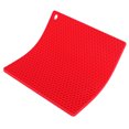thumbnail image 4 of Insulation Mat, Kitchen Supplies Placemat 17x17cm Anti-Scalding Environmentally Friendly Easy To   For Kitchen Red, 4 of 8