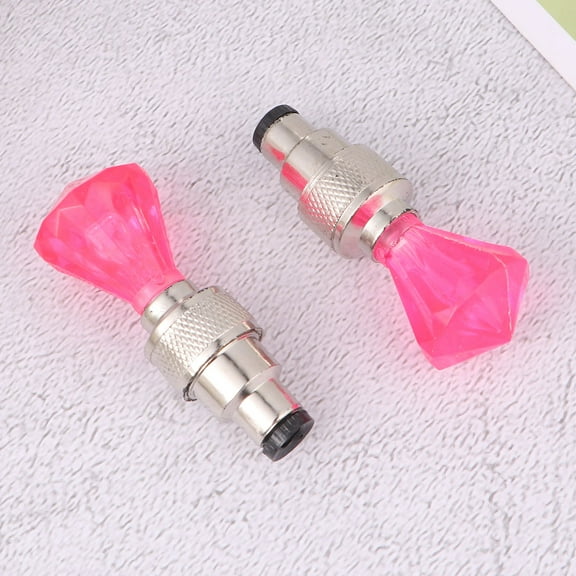 FOMIYES 7Pcs Pink Bike Lights for Wheels Outdoor Cycling Luminous Design