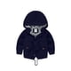 thumbnail image 1 of Abrigo De Invierno Para Niños Pequeños Niños Prendas De Abrigo Chaquetas Chaquetas Con Capucha De Lana Chaqueta Con Cremallera Sudadera Azul Marino Odeerbi LM103-630, 1 of 6