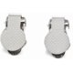 thumbnail image 1 of 10 piezas de aretes planos redondos con clip, accesorios de joyería, aretes únicos, joyería de ilusión para el día a día, aretes simples y modernos., 1 of 3