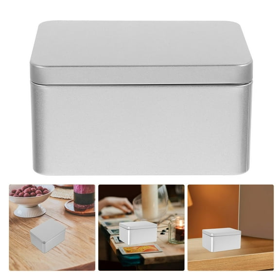 Niceauty Portable Tinplate Storage Box for Craft Supplies and Sewing Organizer