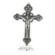 thumbnail image 4 of Cruz de pie, crucifijo católico, regalo de Jesús, decoración de escritorio, decoración del hogar, oración Estaño, 4 of 8