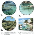 thumbnail image 3 of Designart "Rocky Beach Calm Retreat II" Nautical & Beach Floater Framed Wall Decor, 3 of 7