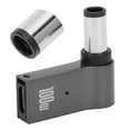 thumbnail image 4 of Type C Female To Male Adapter, Corrosion Resistance 18.5V-20V 5A 100W Practical Efficient Right Angle Aluminum Shell Right Angle PD 100W Adapter  For Laptop, 4 of 8