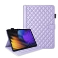 thumbnail image 3 of for Xiaomi Poco Pad X1 11.2 inch 2025 Case, Rhombus Pattern Multiple Viewing Angles Stand Slim Folio Cover (Purple), 3 of 6