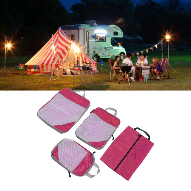 Compression Packing Bags For Clothing Shoes, Waterproof Portable Luggage Organizer Pouch