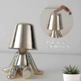 thumbnail image 1 of Bedside Touch Table Lamp, Gold Thinker Lamp Desk Light Cordless Rechargeable Portable Decorative Nightstand Lamp With Usb Charging_The Ultimate Gift, 1 of 3