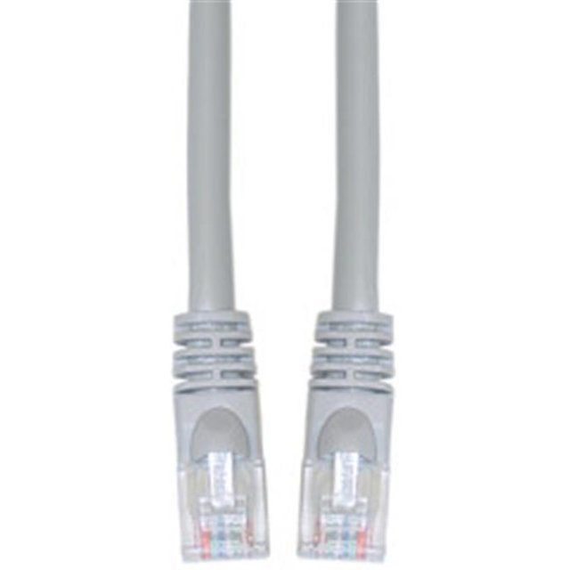 Cat6 Gris Ethernet Patch Cable Snagless Moulé Boot 10 Pieds
