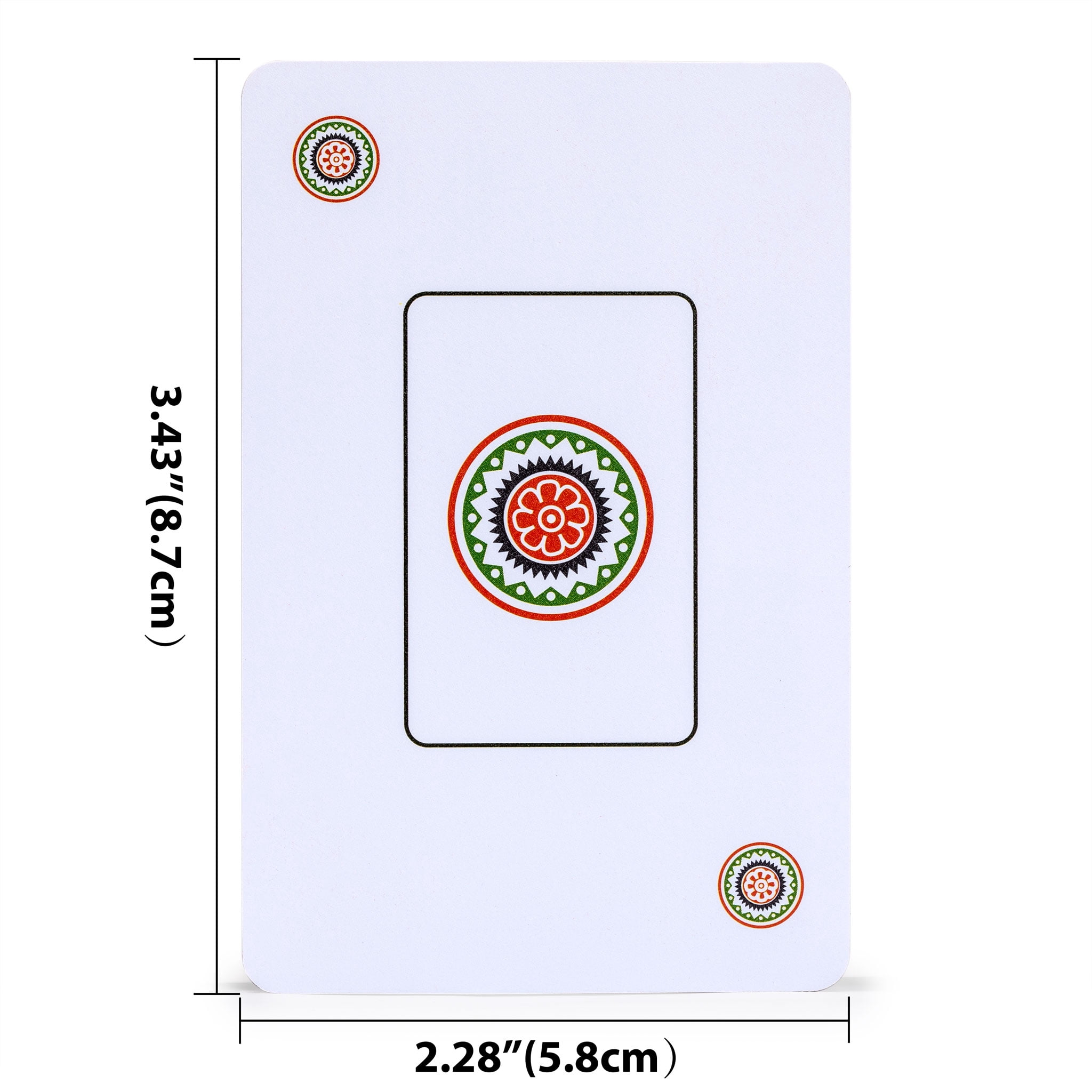 Chinese Traditional Mahjong Playing Cards - 144 Card Set