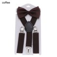 thumbnail image 1 of Bretelles de Robe de Mariage pour Enfants Garçons Filles avec Nœud Papillon Bretelles Ajustables Accessoires, 1 of 6