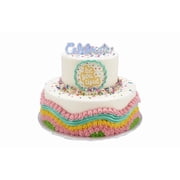 Joyful Expressions 2 Tier Cake