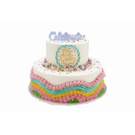Joyful Expressions 2 Tier Cake